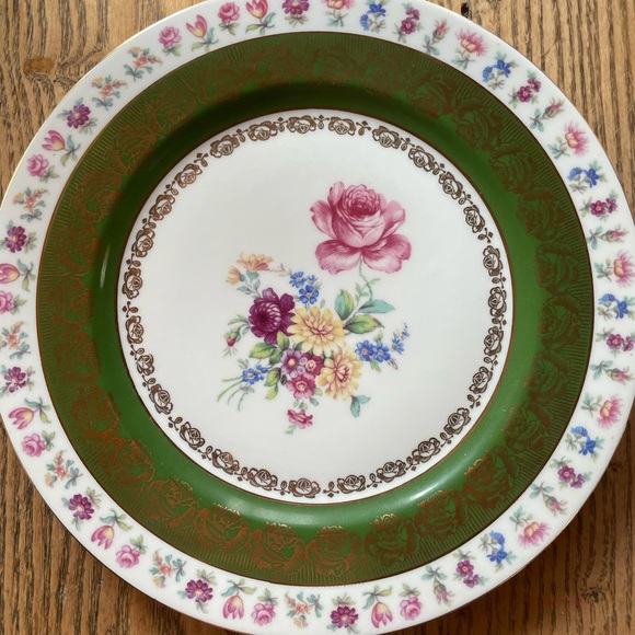 Vintage Porcelain German Bavarian Ceramic China Plate - Picture 4 of 5